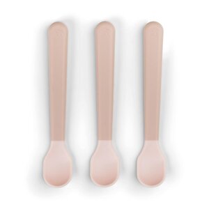 Done by Deer Foodie easy-grip baby spoon 3-pack Powder - Done by Deer