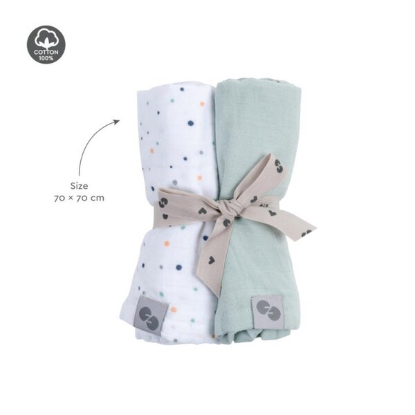 Nordbaby пеленка для пеленания 2pcs, Swatri  - Nordbaby