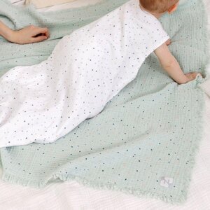 Nordbaby musliintekk 80x100cm, Sandy - Nordbaby