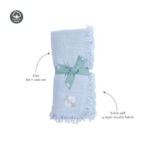 Nordbaby musliintekk 80x100cm, Sandy - Nordbaby