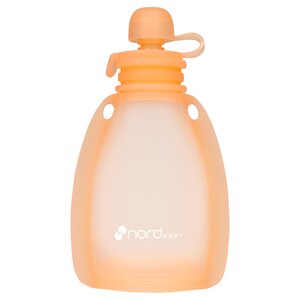 Nordbaby korduvkasutatav püreekott Peach - Nordbaby