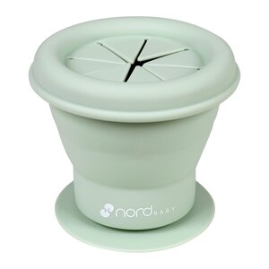 Nordbaby silikoonist suupistete tops, Mint - Nordbaby