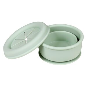 Nordbaby silikoonist suupistete tops, Mint - Nordbaby