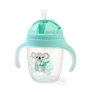 BabyOno kõrrega joogipudel raskusega - BabyOno