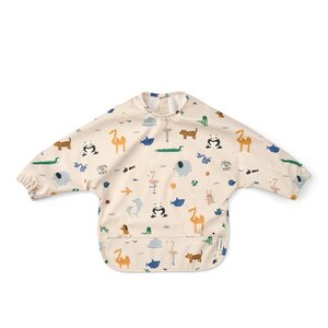 Liewood printed Cape Bib Merle, Around the world  - Liewood