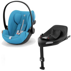 Cybex Cloud G i-Size 40-87cm, turvahäll Plus Beach Blue isofix alusega Base G - Cybex