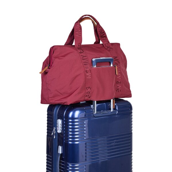 Childhome tarvikute kott Mommy Club Signature Urban Burgundy - Childhome