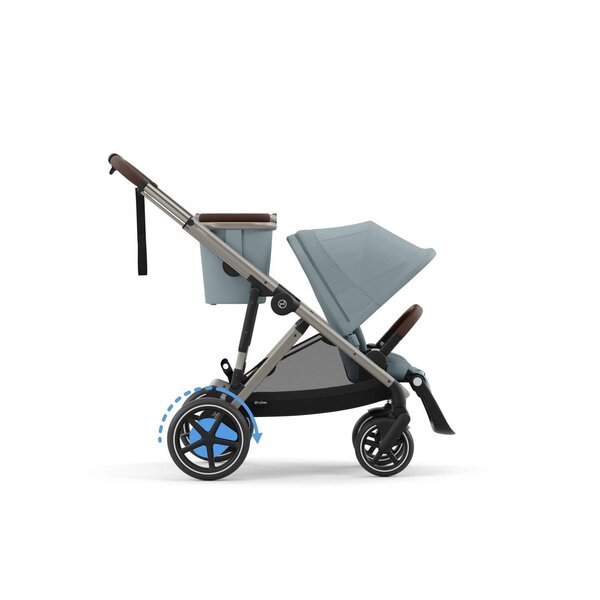 Cybex e-Gazelle S прогулочная коляска Stormy Blue - Cybex