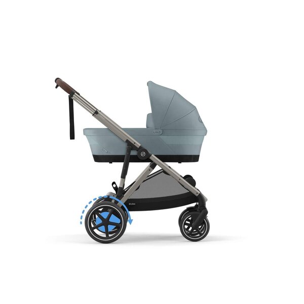 Cybex e-Gazelle S прогулочная коляска Stormy Blue - Cybex