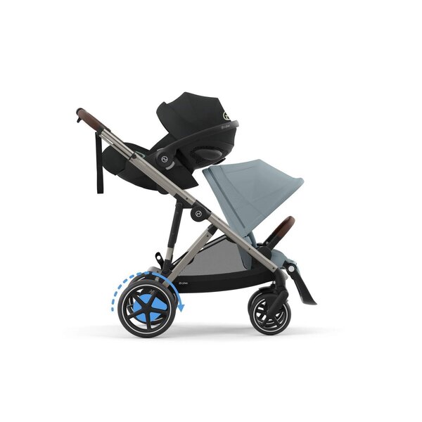 Cybex e-Gazelle S прогулочная коляска Stormy Blue - Cybex