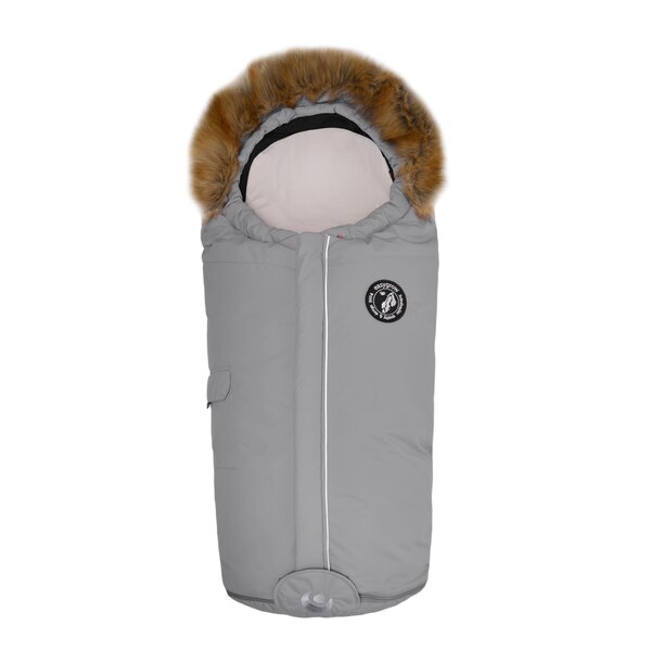 Easygrow Nature 2025 footmuff Soft Grey - Easygrow