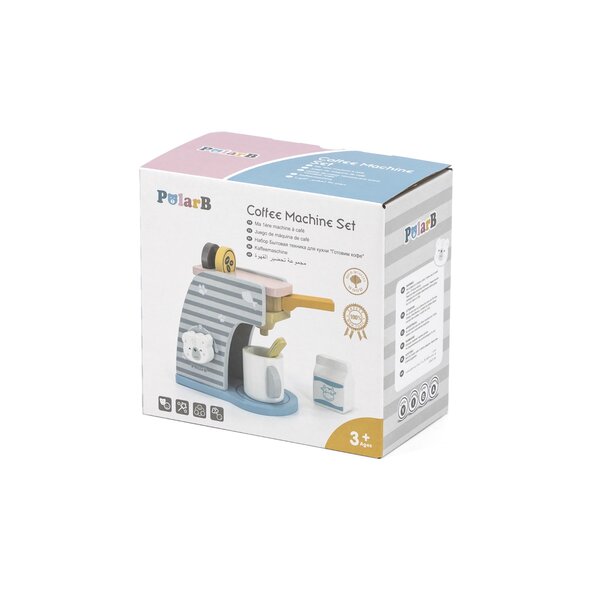 PolarB деревянная игрушка Coffee Machine Set - PolarB