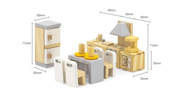 PolarB деревянная игрушка Kitchen & Dining Room - PolarB