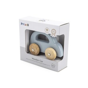 PolarB puidust auto - Sinine - PolarB