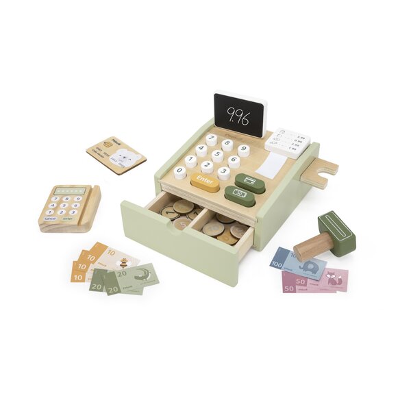 PolarB деревянная игрушка Cash Register - PolarB