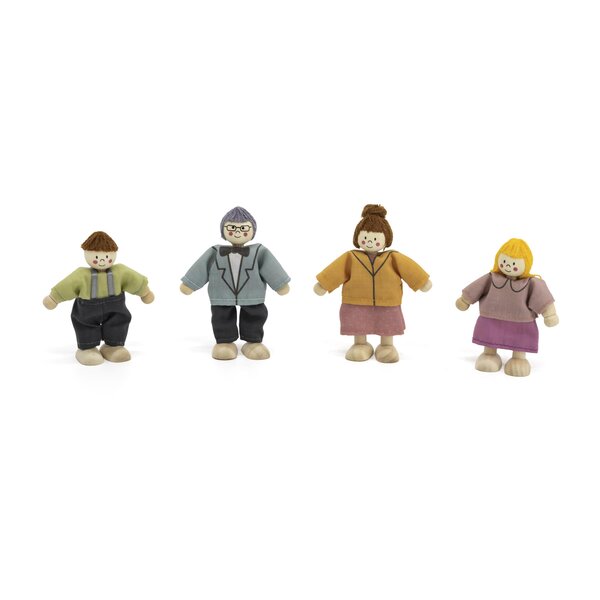 PolarB деревянная игрушка Doll Family - PolarB
