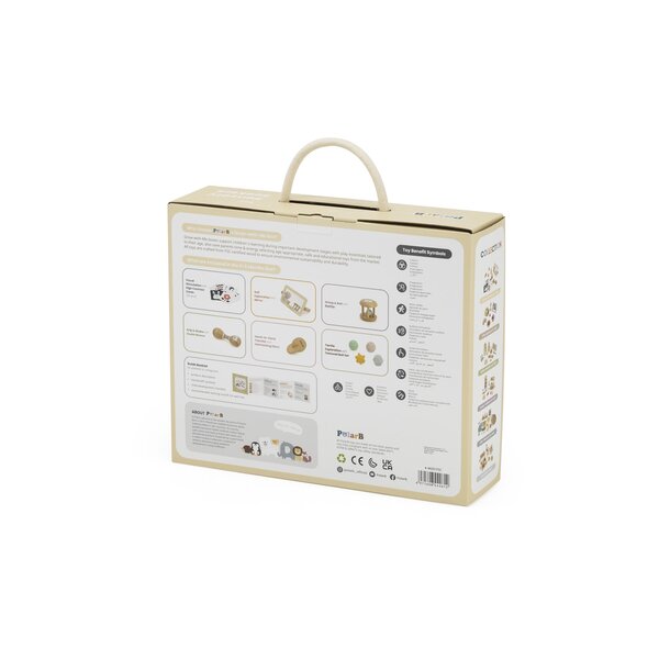 PolarB puidust mänguasjade komplekt 0-6 kuud - PolarB