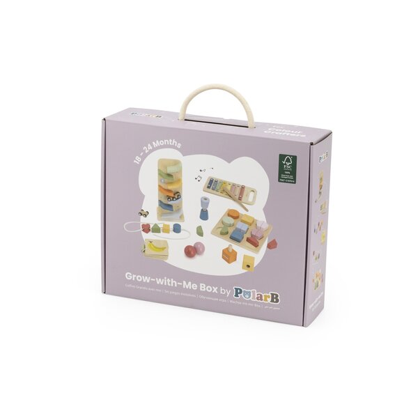 PolarB puidust mänguasjade komplekt 18-24 kuud - PolarB