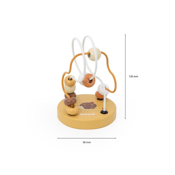 PolarB деревянная игрушка Bead Maze 1pcs - PolarB