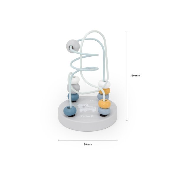 PolarB деревянная игрушка Bead Maze 1pcs - PolarB