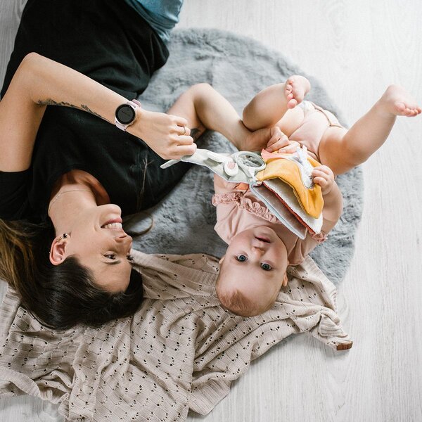 BabyOno bamboo knitted blanket 75x100cm, Grey - BabyOno