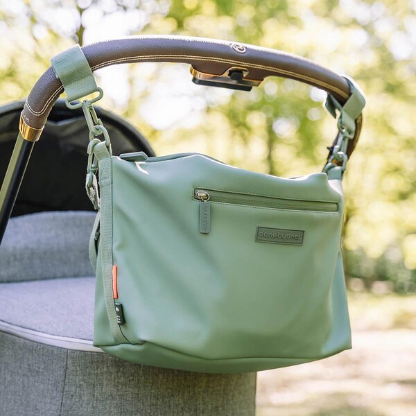 Done by Deer stroller bag Green - Done by Deer