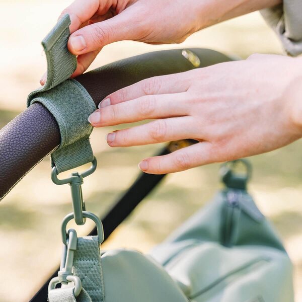 Done by Deer stroller bag Green - Done by Deer
