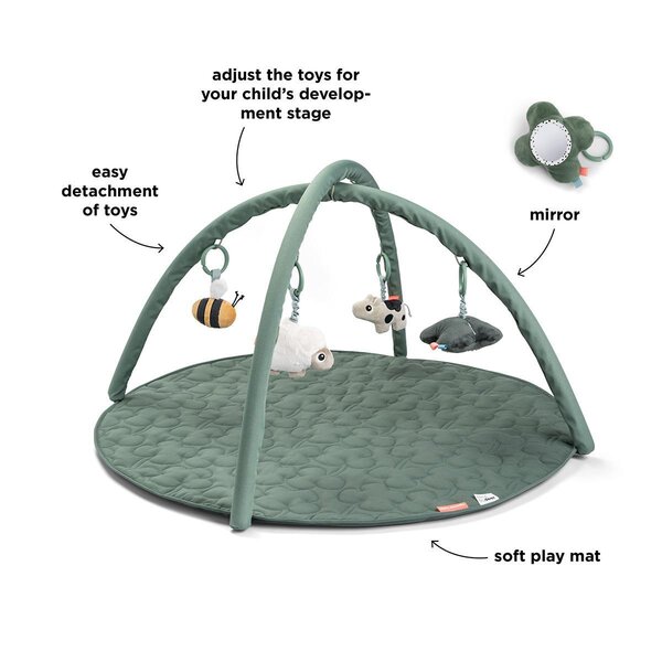 Done by Deer activity play mat Tiny farm Green - Done by Deer