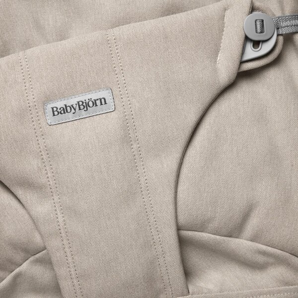 BabyBjörn BB Bouncer Bliss, Light Beige, Woven/Melange - BabyBjörn