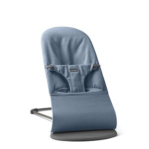 BabyBjörn BB Bouncer Bliss Blue, Woven/Melange - BabyBjörn