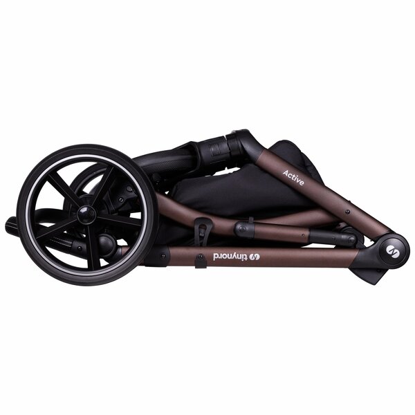 Tinynord Active stroller set Brilliant Black, Bronze Black - Tinynord