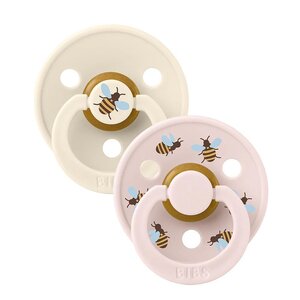 Bibs pacifier Urban Garden Bumblebee Ivory - Bibs