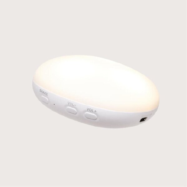 Moonie 2.0 öölamp-kaisu jänes, Organic Humming Bunny Polar - Moonie