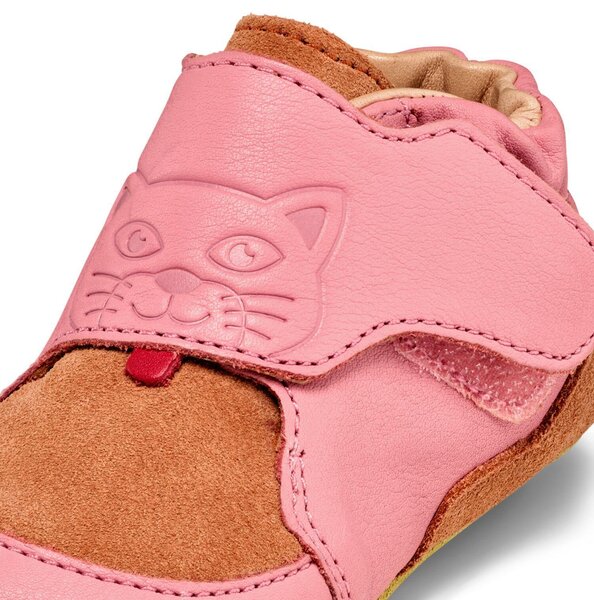 Affenzahn Crawling Shoe Leather Crawly Cat - Affenzahn