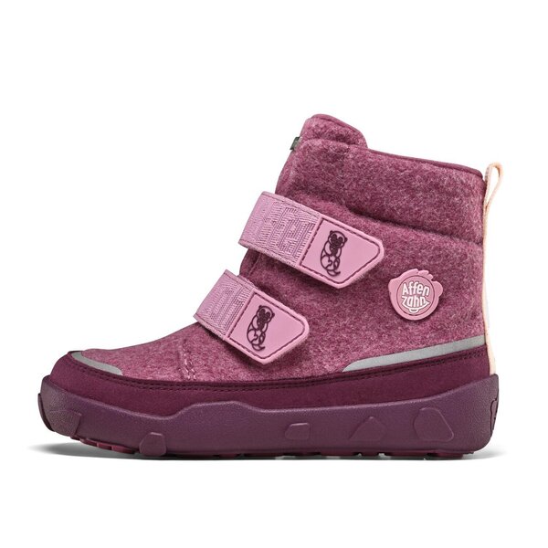 Affenzahn Mid Boot Wool Comfy Otter - Affenzahn