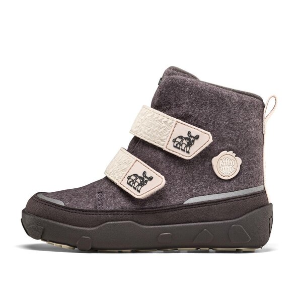 Affenzahn Mid Boot Wool Comfy Rhino - Affenzahn