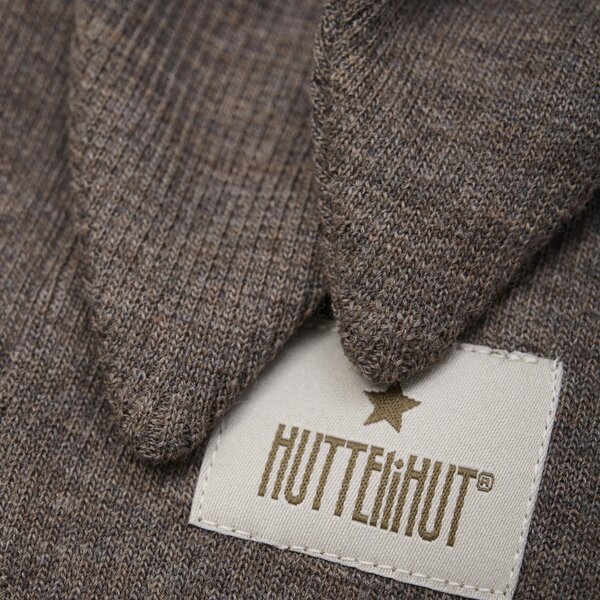 Huttelihutt Balaclava Ears Wool Rib - Huttelihutt