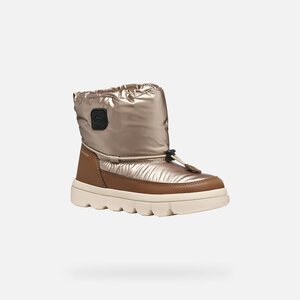 Geox bērnu zābaki J willaboom Champagne/Tobacco - Geox