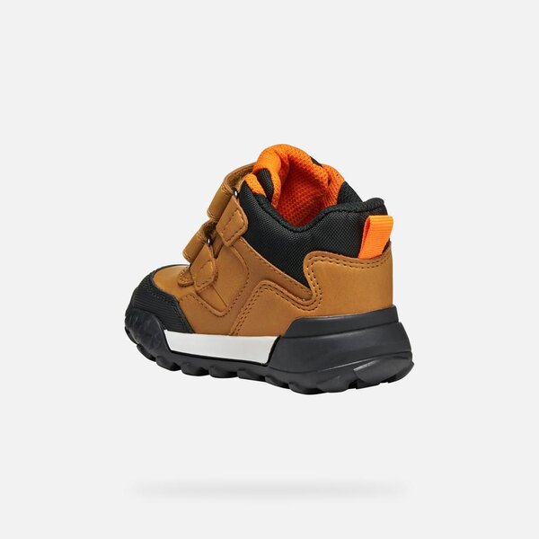 Geox boots B trekkyup Dk Yellow/Black - Geox