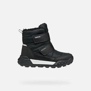 Geox bērnu zābaki J trekkyup Black - Geox
