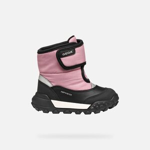 Geox bērnu zābaki B trekkyup Black/Rose - Geox