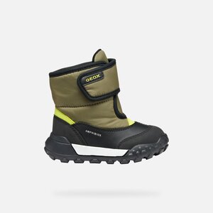 Geox bērnu zābaki B trekkyup Mimetic/Lime - Geox
