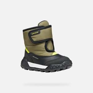 Geox bērnu zābaki B trekkyup Mimetic/Lime - Geox