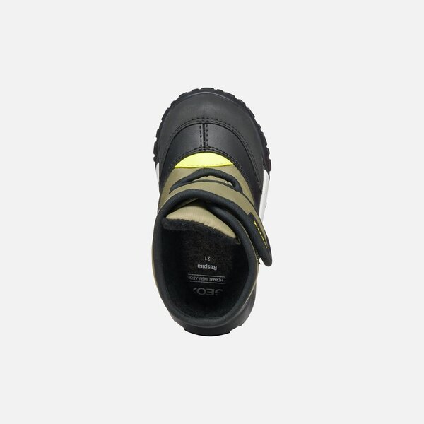 Geox boots B trekkyup Mimetic/Lime - Geox