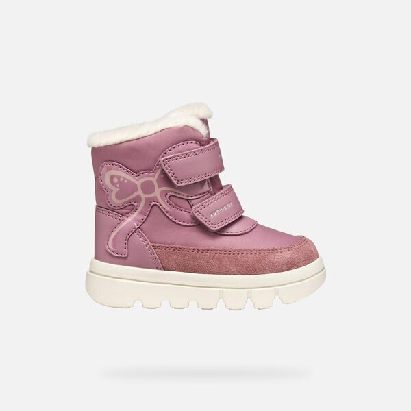 Geox bērnu zābaki B willaboom Rose Smoke - Geox