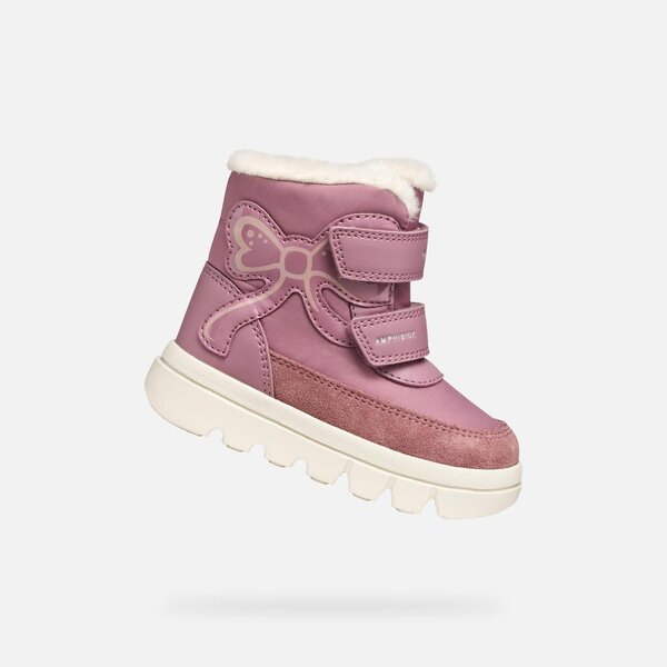 Geox bērnu zābaki B willaboom Rose Smoke - Geox