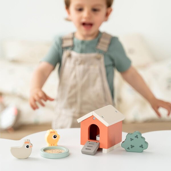 Done by Deer Tiny farm play set Clucky - Done by Deer