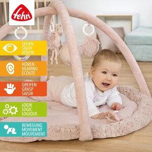 Fehn 3-D-activity quilt Flamingo - Fehn