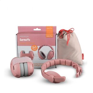 Zazu 2in1 kõrvaklapid beebidele ja väikelastele Pink - Zazu