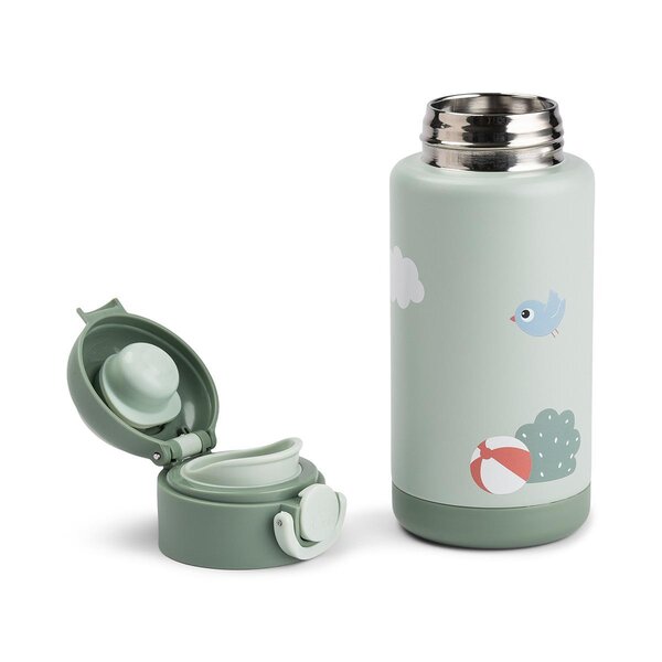 Done by Deer Insulated bottle  340ml, Playground Green - Done by Deer